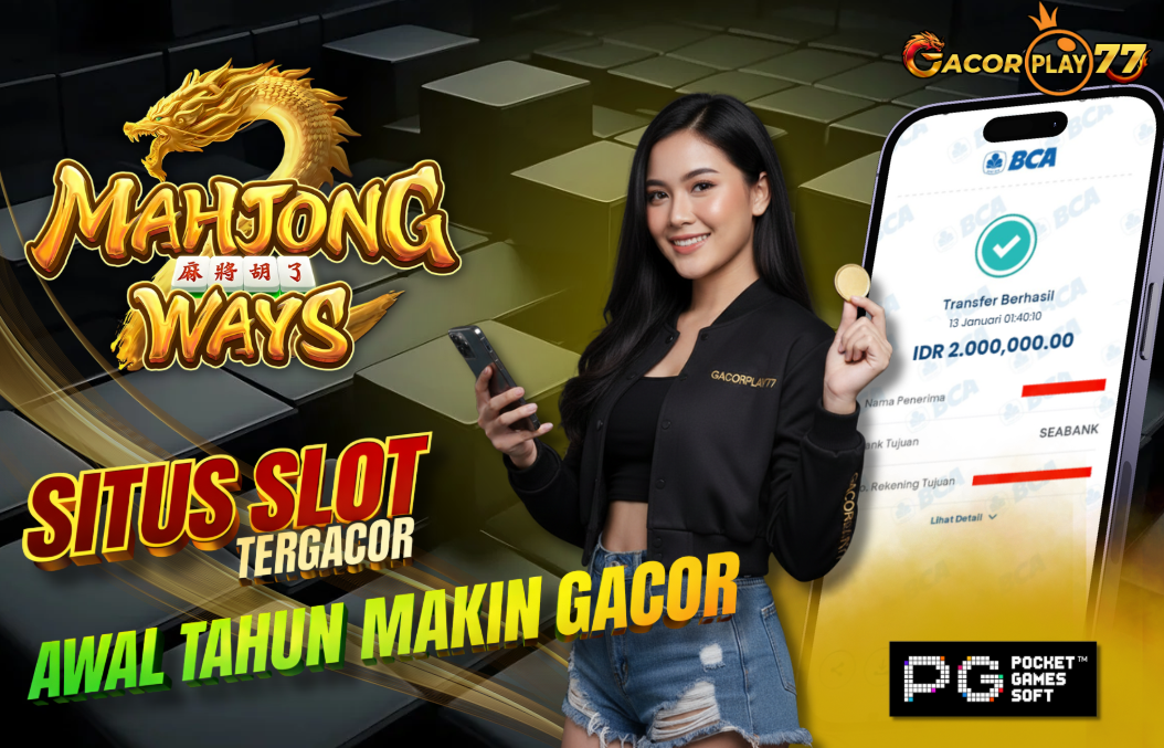 Selamat kepada user id : mar****22 Wede Rp 2.000.000 di Game MAHJONG WAYS PG SOFT Cair Gk Sampe 1 Menit! Menang Mudah di Gacorplay77